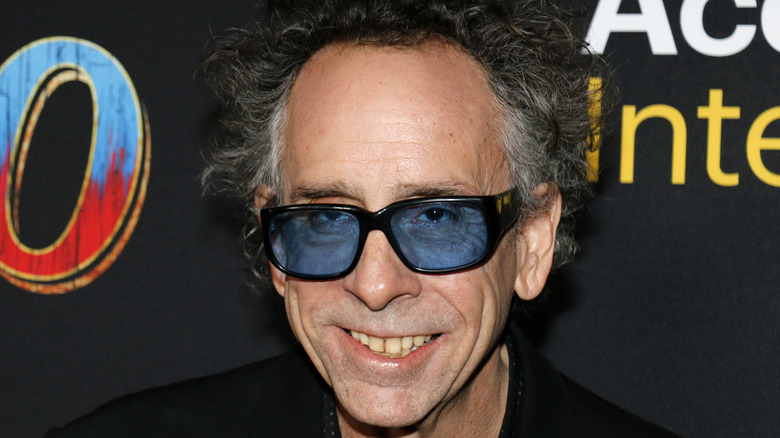 Tim Burton smiling