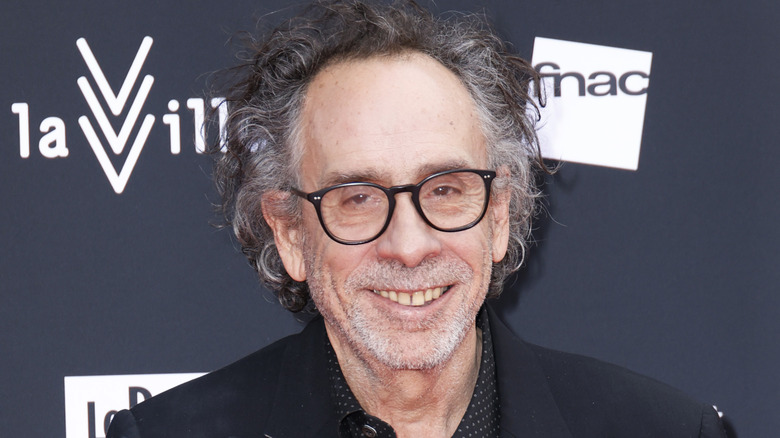 Tim Burton smiling