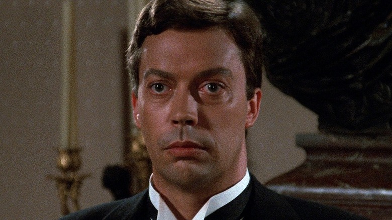 Wadsworth looking stoic in Clue