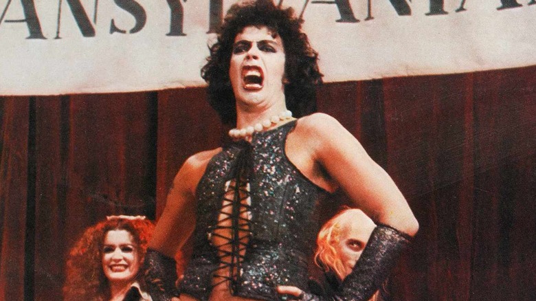 Dr. Frank-n-Furter singing in The Rocky Horror Picture Show
