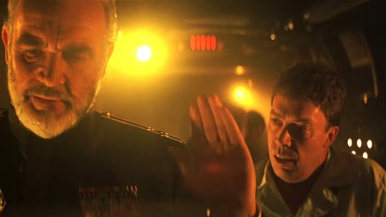 Marko and Ramius and Dr. Yevgeni Petrov in The Hunt for Red October (1990)