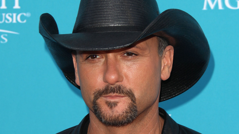Tim McGraw in a cowboy hat