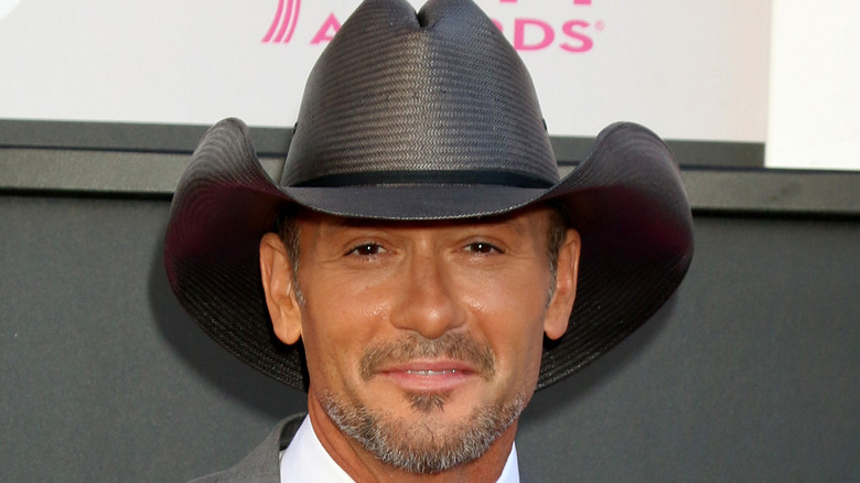 Tim McGraw Smiling