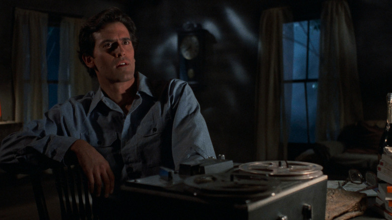 Bruce Campbell as Ash Williams in Evil Dead II (1987)