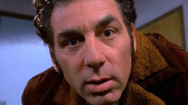 Kramer in extreme close-up