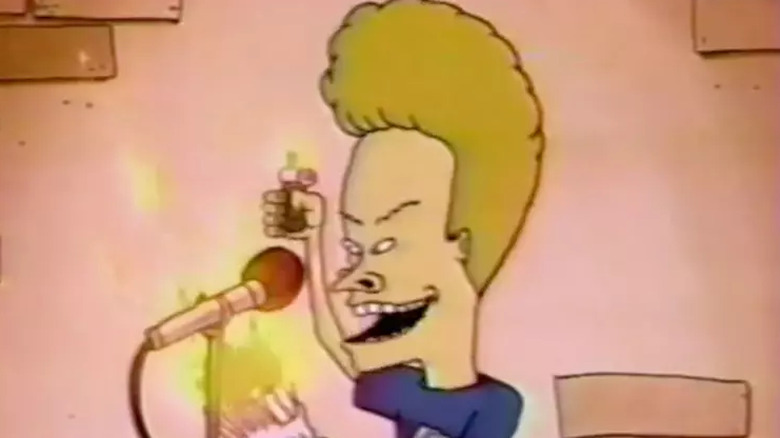 beavis and butt-head accidentally burn bar