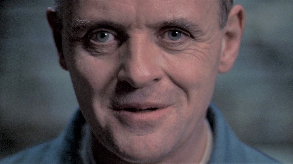 Hannibal Lecter smiling