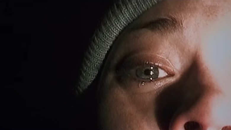 Blair Witch closeup crying tear