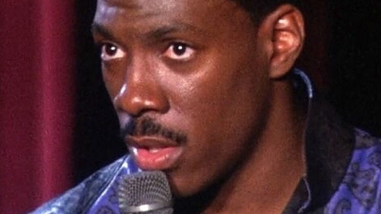 Eddie Murphy performing