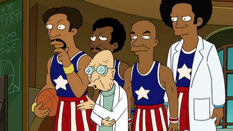 Farnsworth and the Harlem Globetrotters