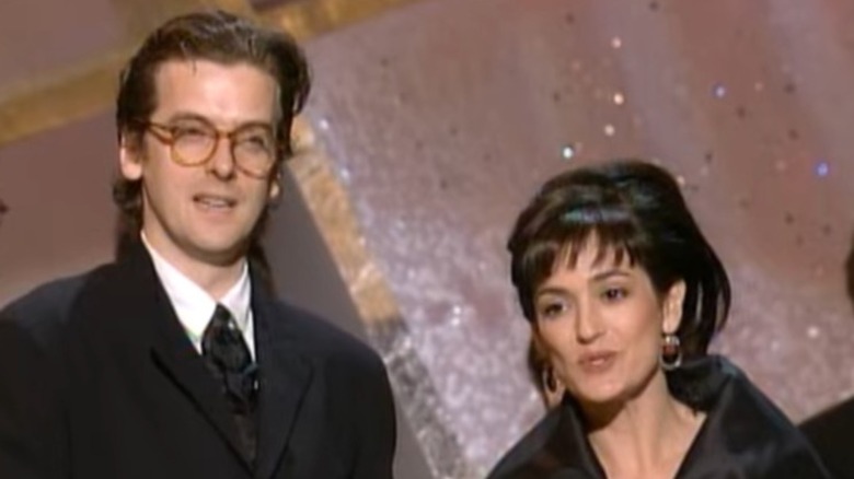 Peter Capaldi and Ruth Kenley-Letts accept their Oscars