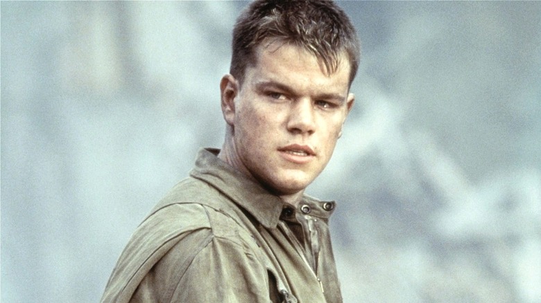 Private Ryan looking to the side