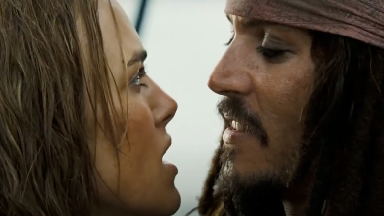 Keira Knightley and Johny Depp in the "Pirates" franchise