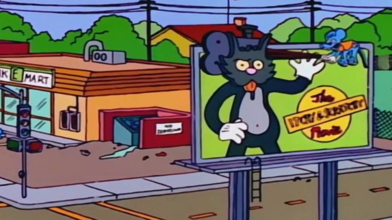Itchy and Scratchy Movie billboard