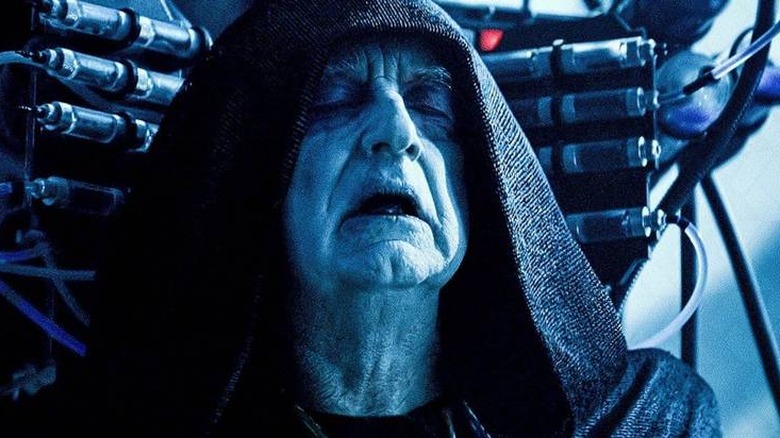Palpatine closed eyes