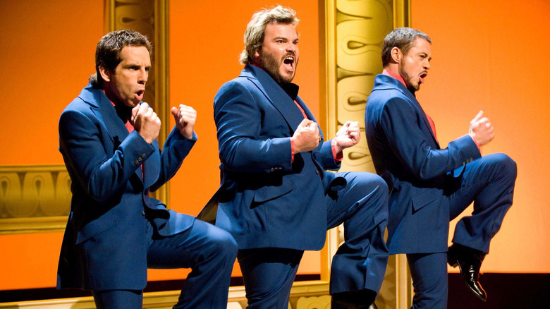 Tugg, Jeff, and Kirk dancing in 