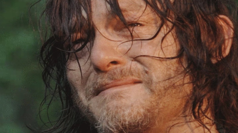 Daryl Dixon crying