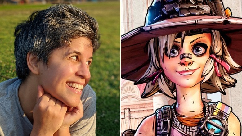 Ashly Burch and Tiny Tina
