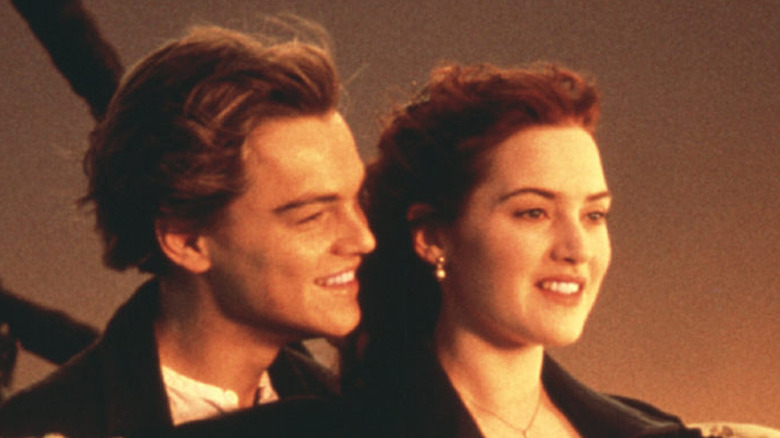 Jack and Rose on the Titanic