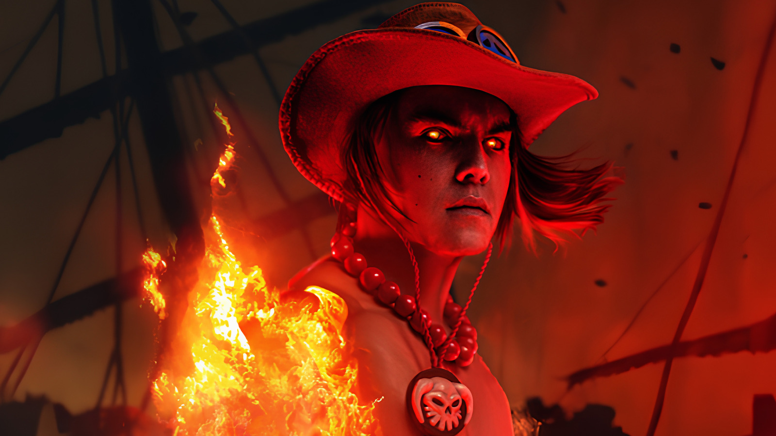 Titans Star Ryan Potter One Piece's Ace In Incredible Concept