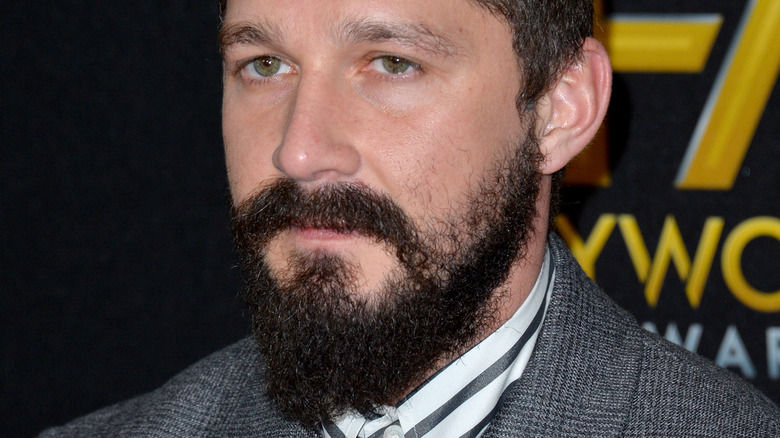 Shia LaBeouf at a film premiere