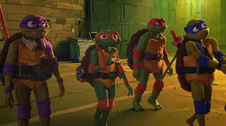 The Turtles walking