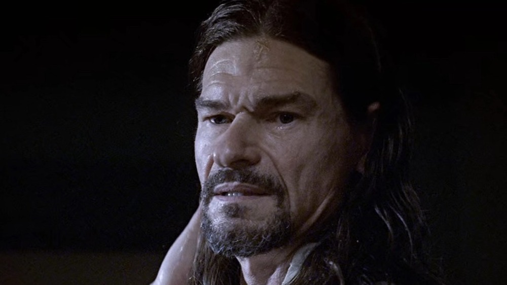 Charles Hankel looking at something off-screen in Criminal Minds