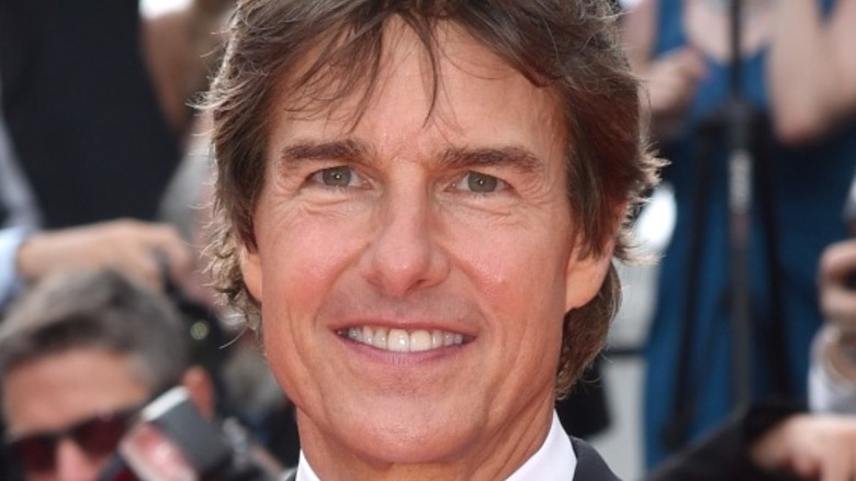 Tom Cruise at event smiling