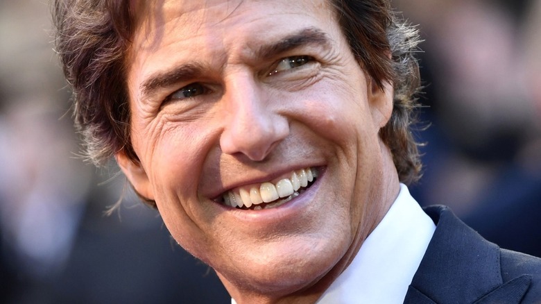 Tom Cruise smiling