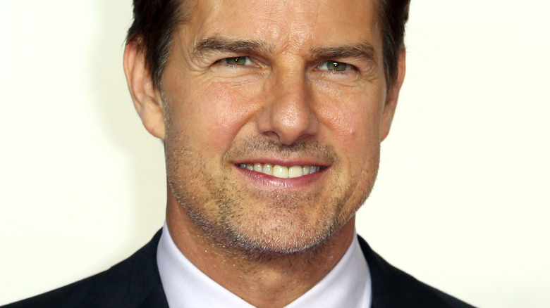 Tom Cruise laughing