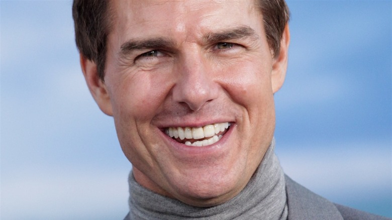 Tom Cruise smiling