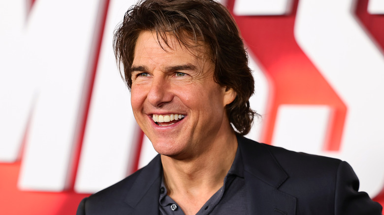 Tom Cruise smiling