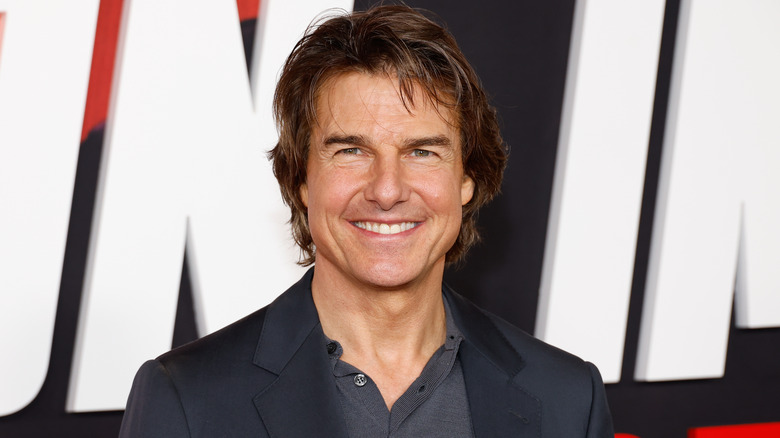 Tom Cruise smiling