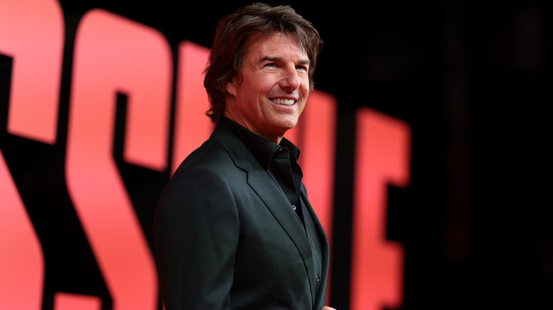 Tom Cruise smiling