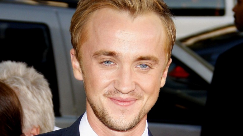 Tom Felton smiling 