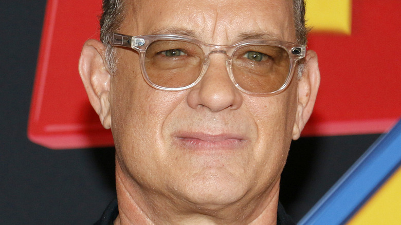 Tom Hanks wearing sunglasses