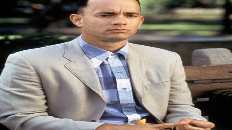 Forrest Gump thinks in 