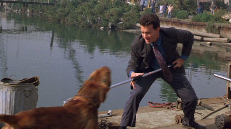 Scottt trying to take Hooch