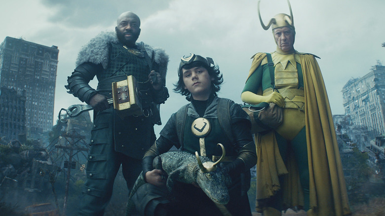 Loki variants gathered in the Void