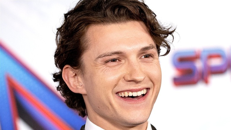 Tom Holland attends No Way Home event 