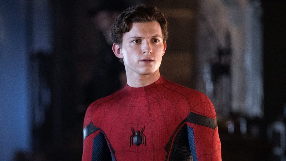 Tom Holland as Peter Parker in Spider-Man: Far From Home