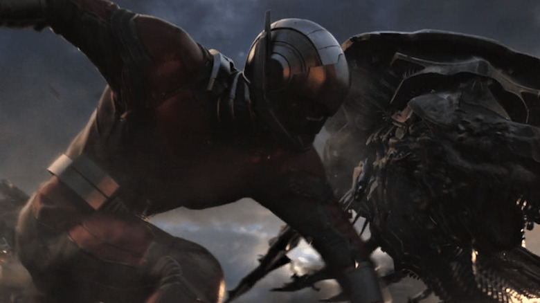 Giant-Man punching Leviathan