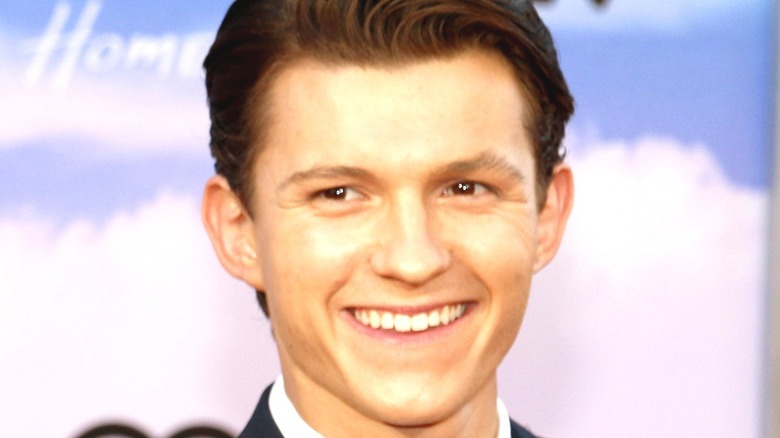 Tom Holland Homecoming smile