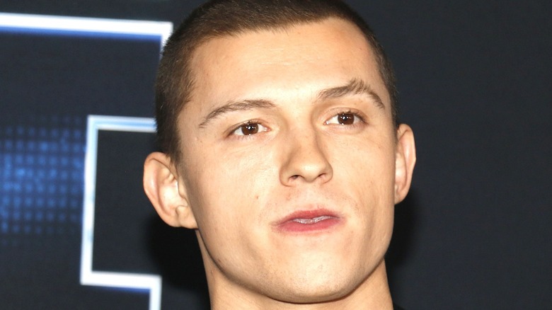 Tom Holland at premiere