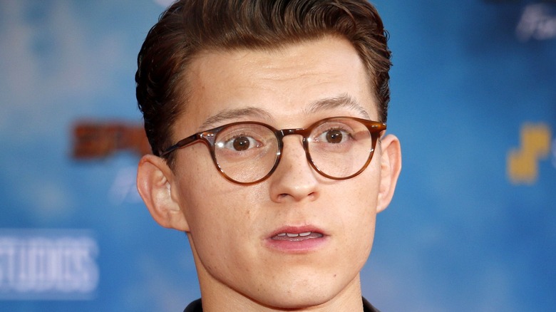 Tom Holland Far From Home red carpet