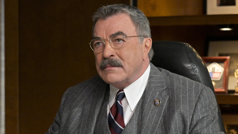 Tom Selleck in 2017 on Blue Bloods