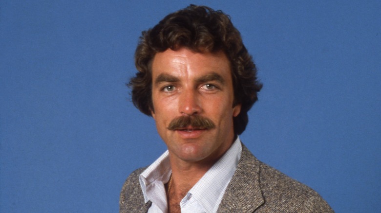 Tom Selleck smiling