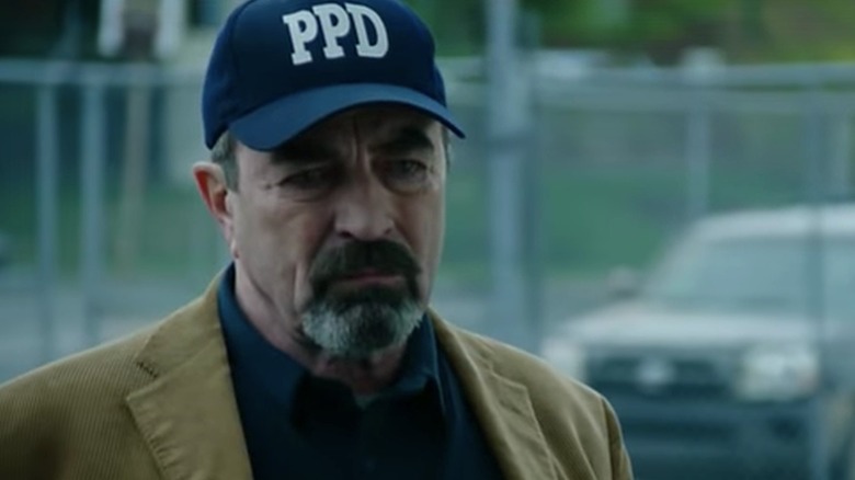 Jesse Stone looking serious