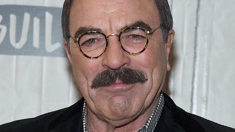 Tom Selleck smiling