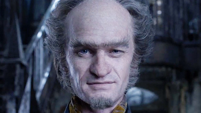 Neil Patrick Harris Count Olaf scowling